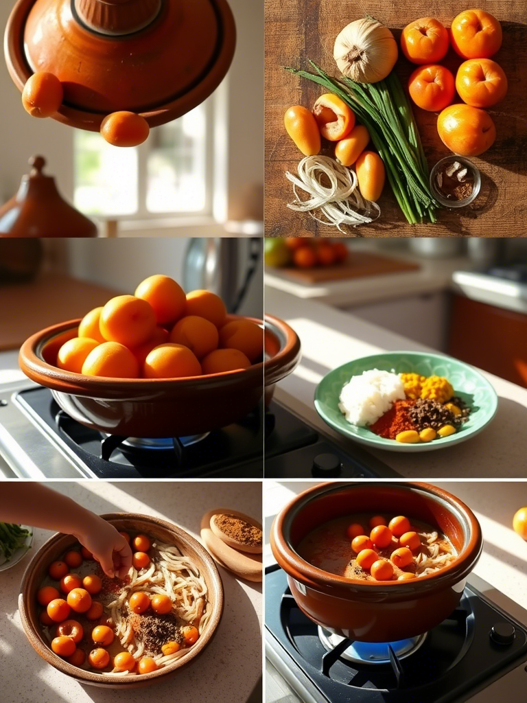 Vegan Tagine Apricots recipe